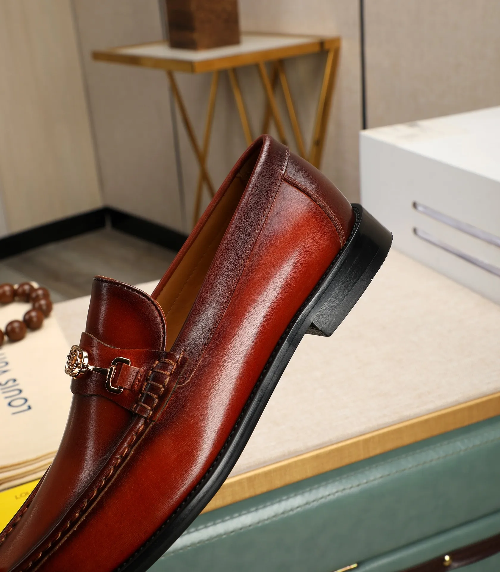 Men's shoes 💰580 📛📛Original (water-dyed cow lining) Gucci GUCCI official website formal shoes 🌀 Italian 🇮🇹 imported cowhide ➕ top imported water-dyed cowhide lining 💋 fine handmade original bottom, the real thing looks better when photographed in person Standard size 38-44
